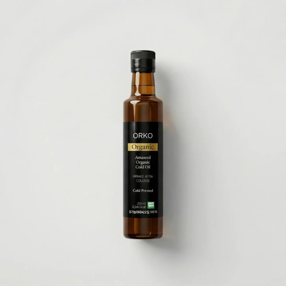 AMASEED Organic COLD Flaxseed Oil 250ml